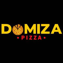 Domiza Pizza logo.